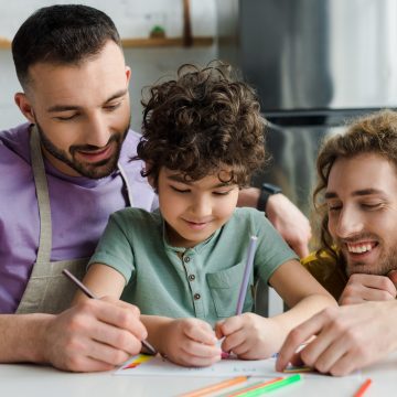 A young family in Columbus Ohio, clients of CP&M LLP, discussing estate planning for the transfer of their assets and wealth.